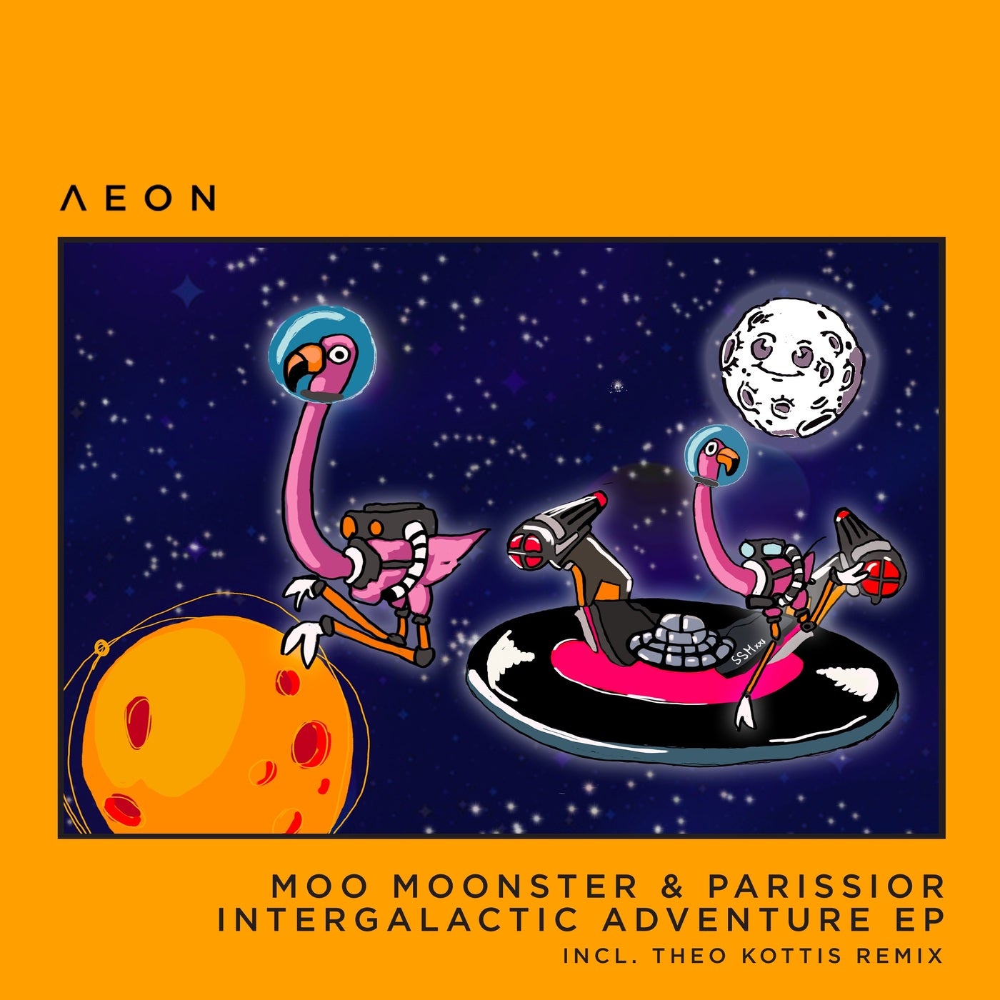 Parissior, Moo Moonster – Intergalactic Adventure [AEON051]